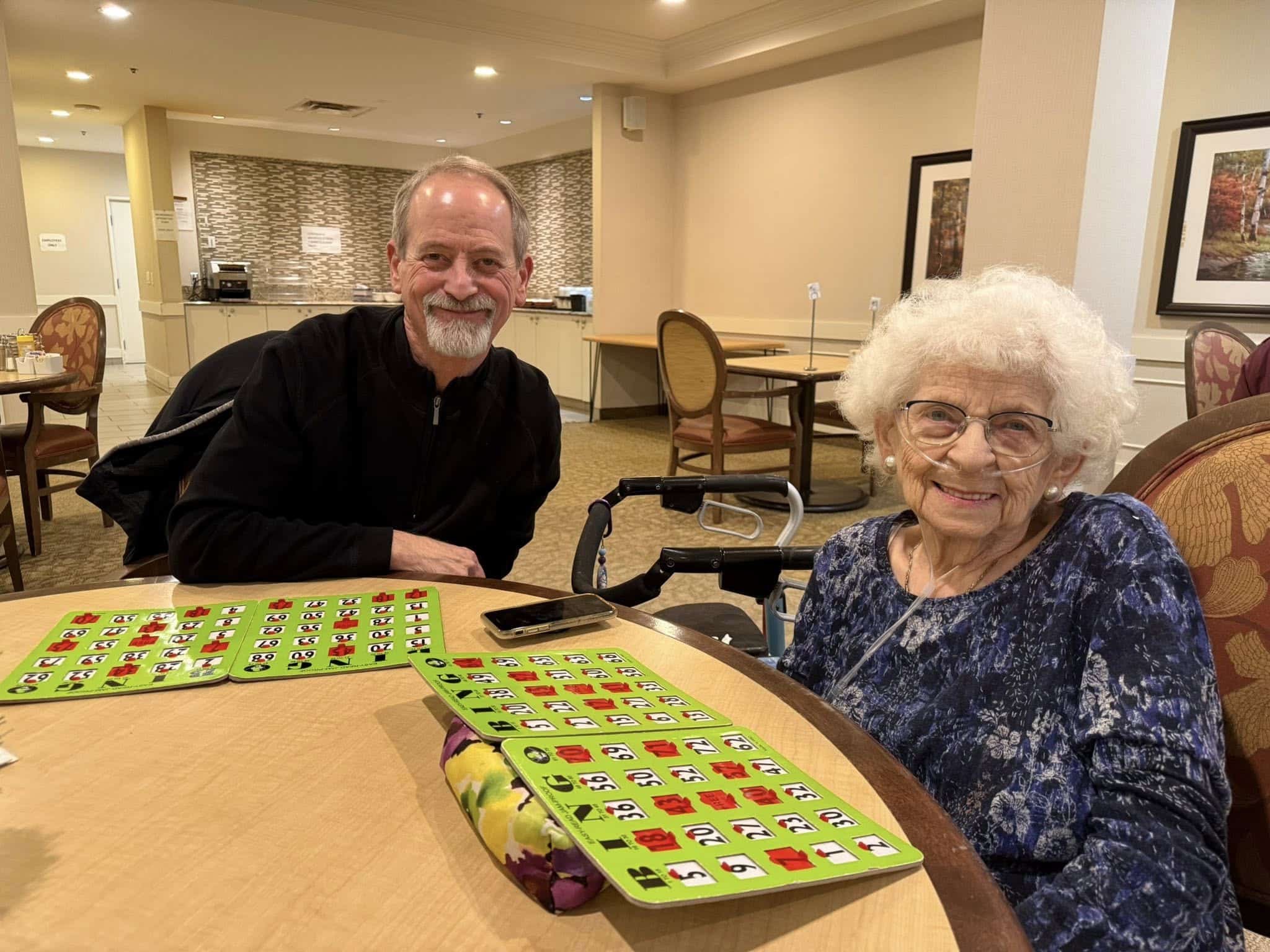 Senior Games - All Seniors Care Senior with Dog