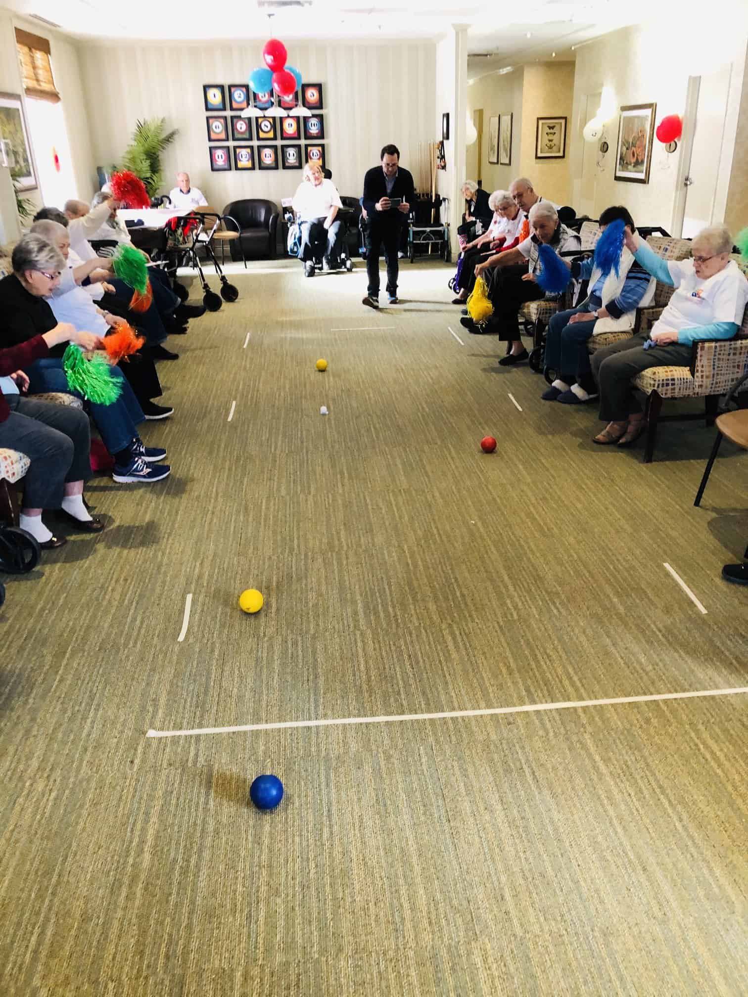 Senior Games - All Seniors Care Senior with Dog