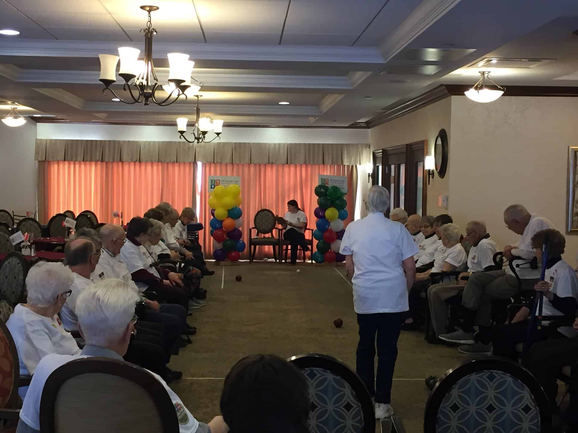 Featured image for “When You Dance Many Good Things Happen, But On Day 3 of the ASC Seniors Games During Bocce & Billiards… Some Great Things Happened!”