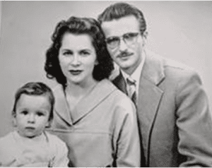 family black and white