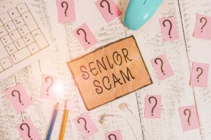 Senior Scam Graphic