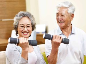 Weight workout for seniors