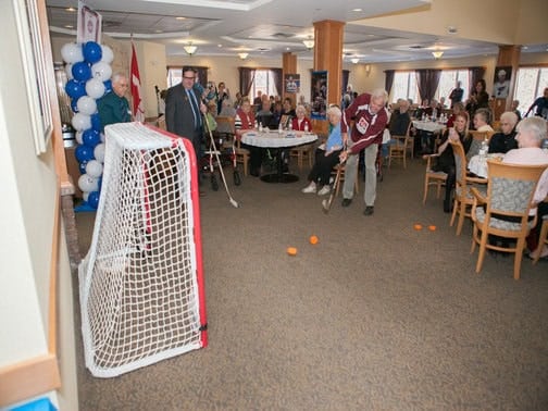 Featured image for “Seine River Fund Raising Event With Former Winnipeg Jet Dave Ellett A Huge Success!”